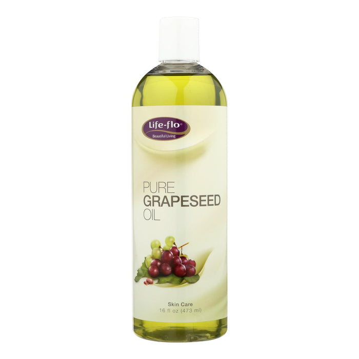 Life-flo Pure Grapeseed Oil Organic - 16 Fl Oz